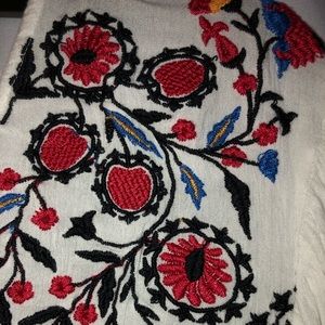 Free People Embroidered Long sleeve. Size XS